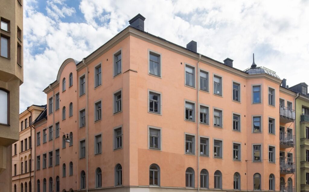 Spolning av avlopp i lagenhet Kv Klockan Norrmalm.jpg